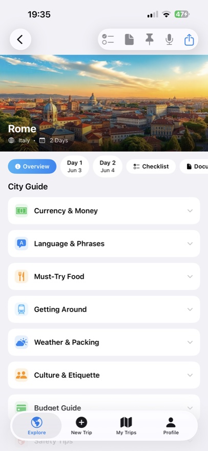 Tripmi city guide